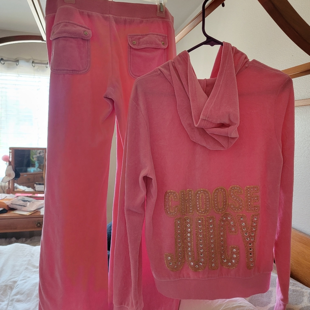 Juicy Couture velour tracksuit